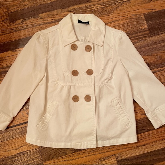 Sonoma Jackets & Blazers - White Denim Jacket